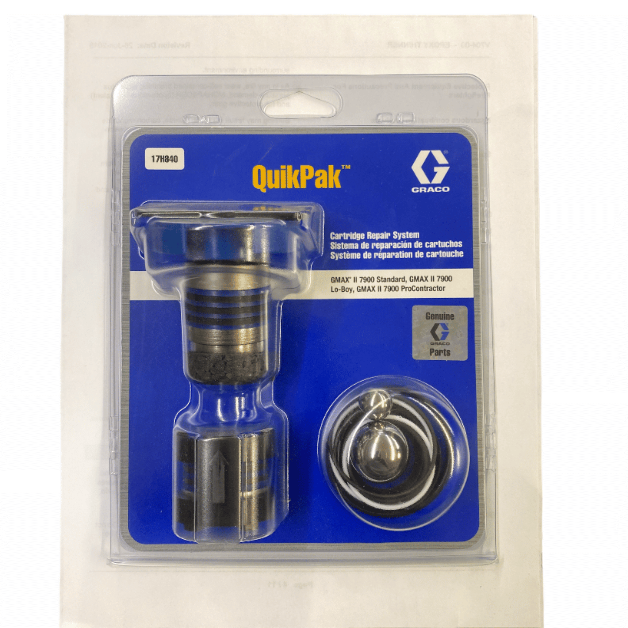 Graco 17H840 QuikPak Repair Kit