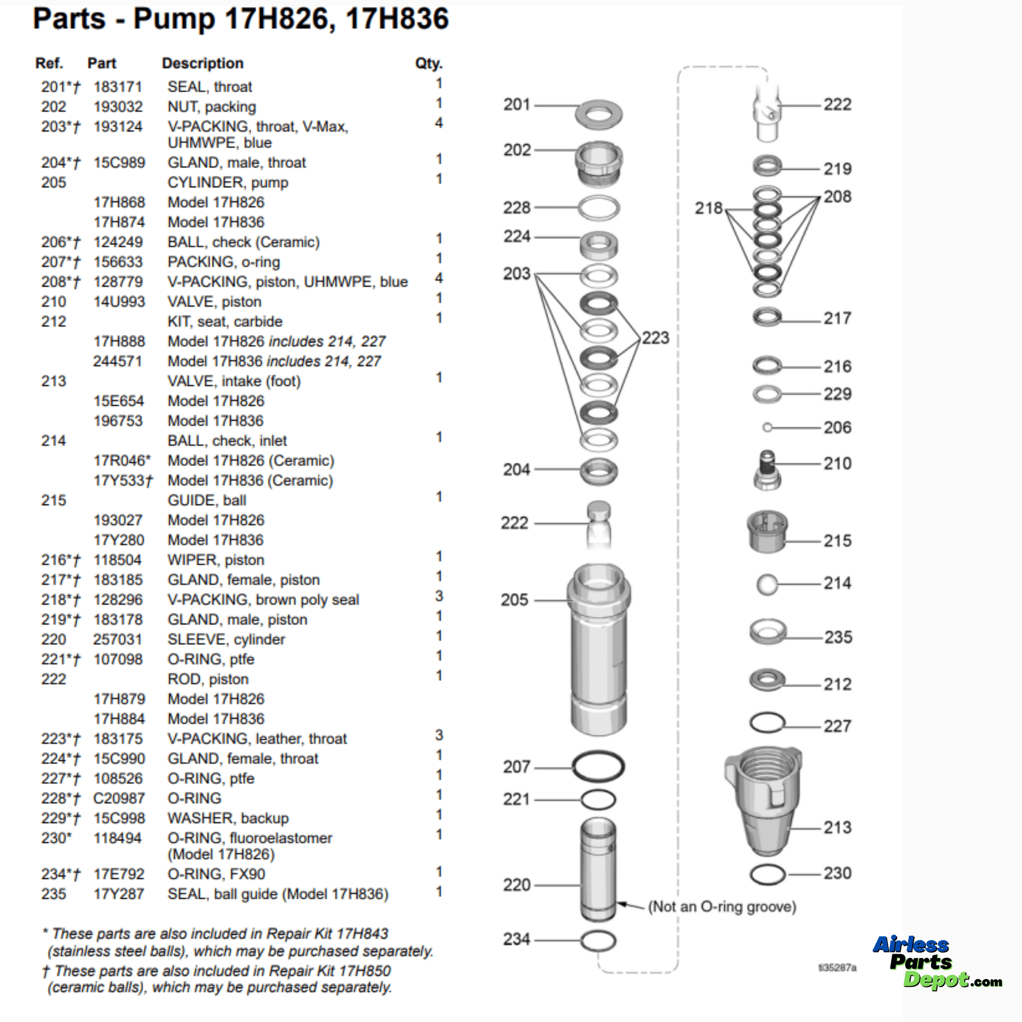 17H836 Ironman Pump Kit