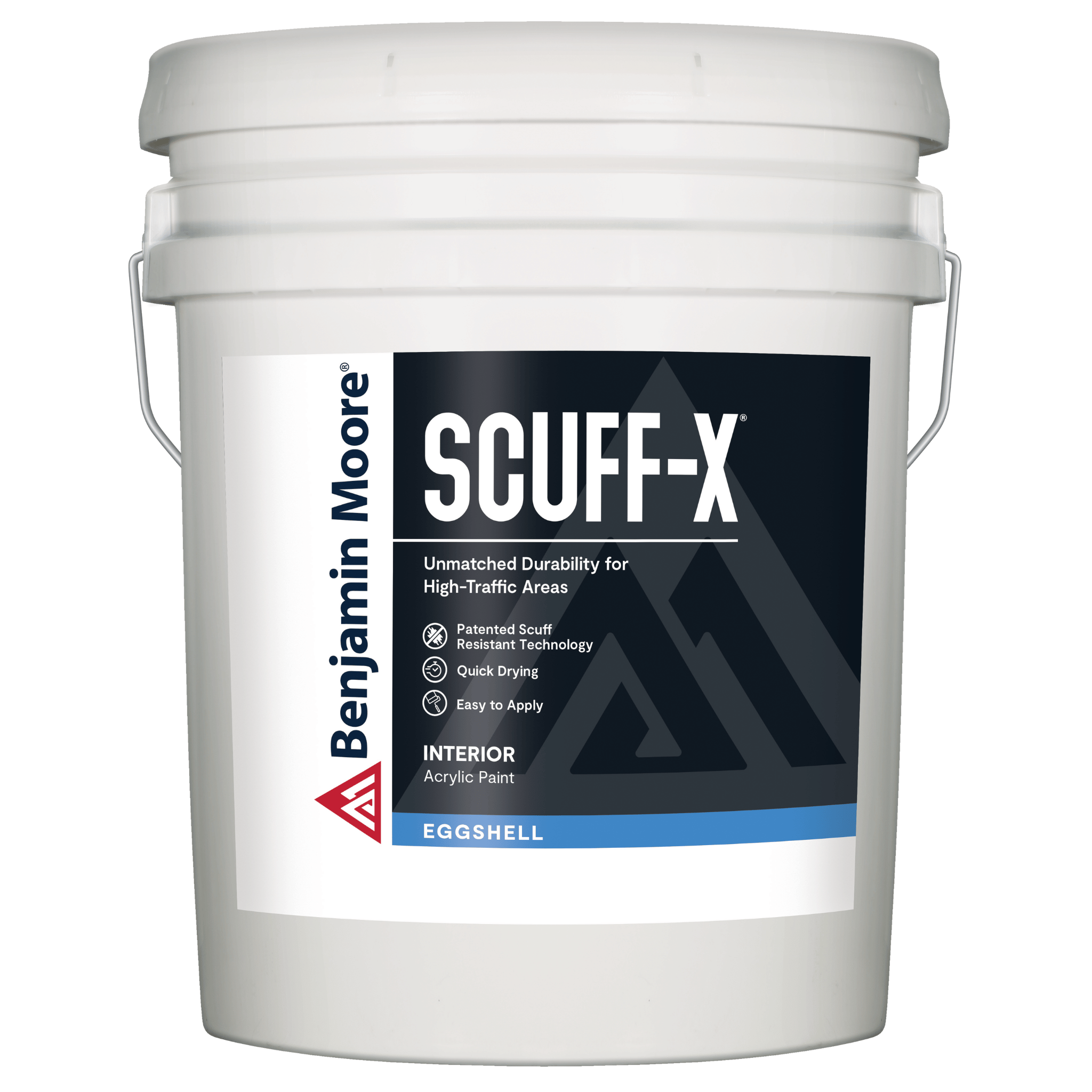 BENJAMIN MOORE SCUFF X EGGSHELL FINISH