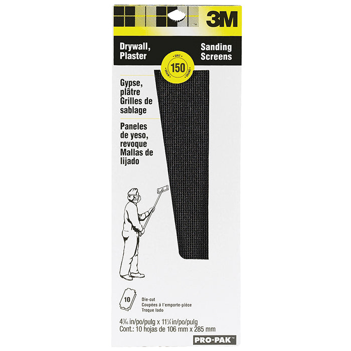 4 x11 Drywall Sanding Screen 150g 10pk