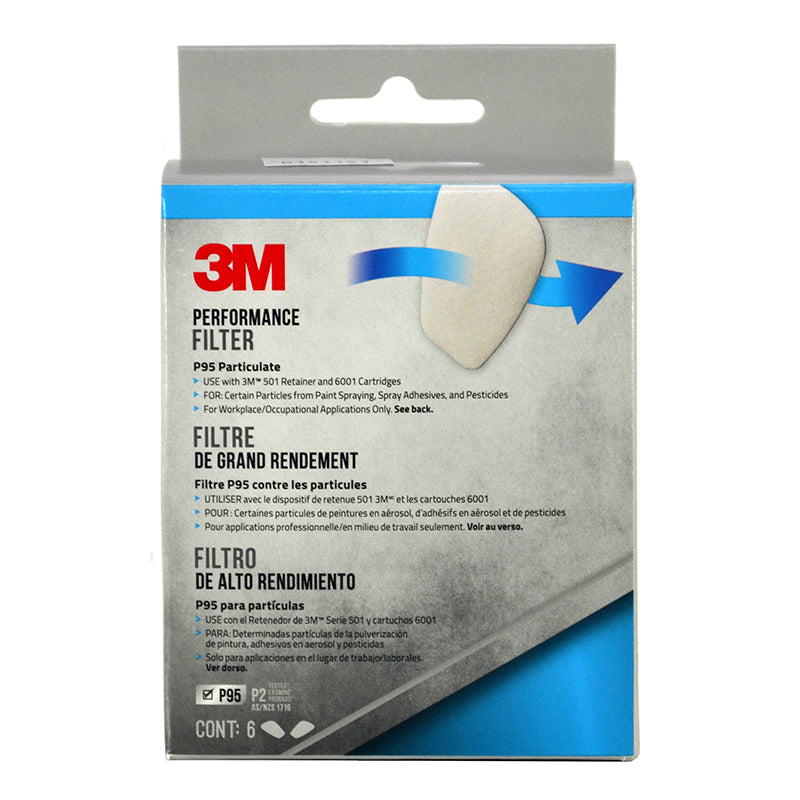 3M P95 PARTICULATE PREFILTERS 5P71PB1 6pcs