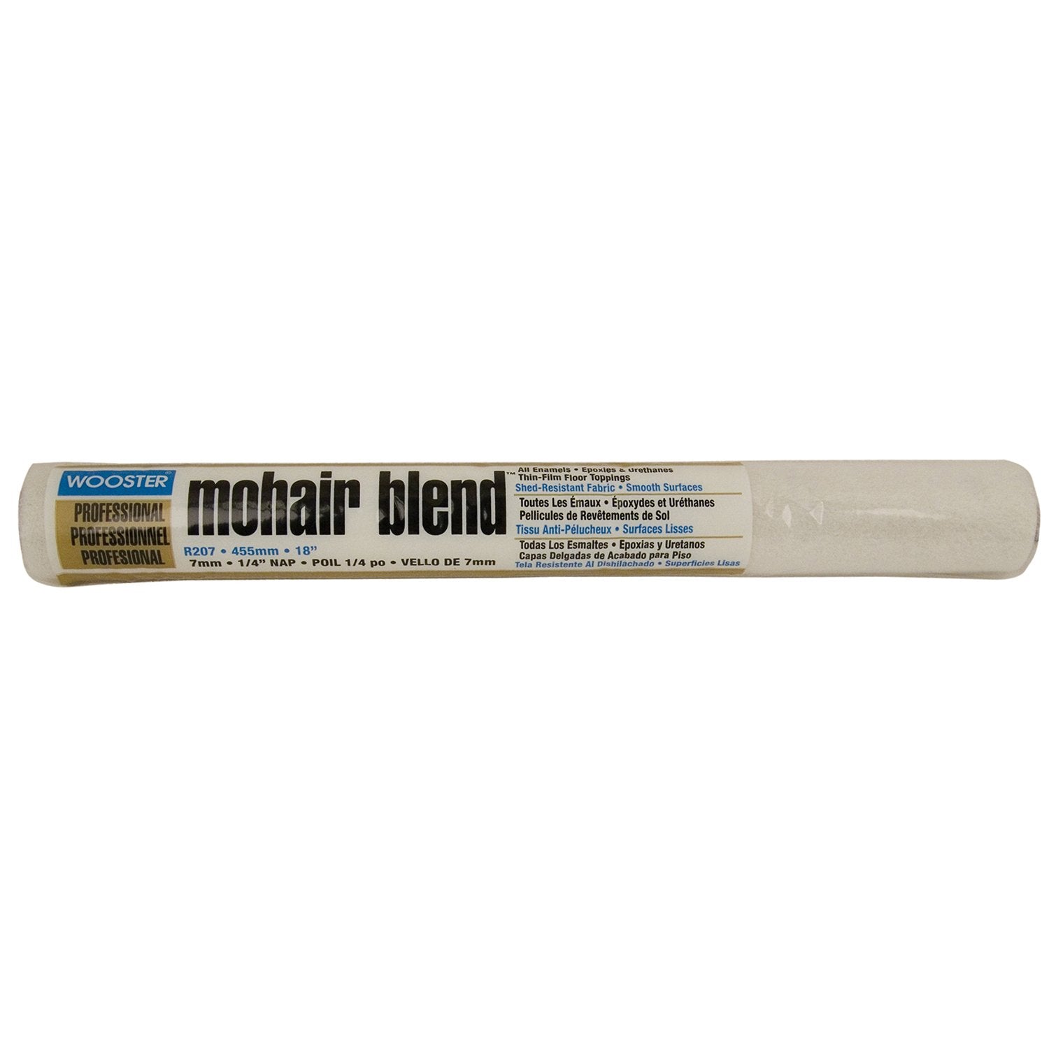 1/4" Wooster R207 Mohair Blend Professional Roller Cover