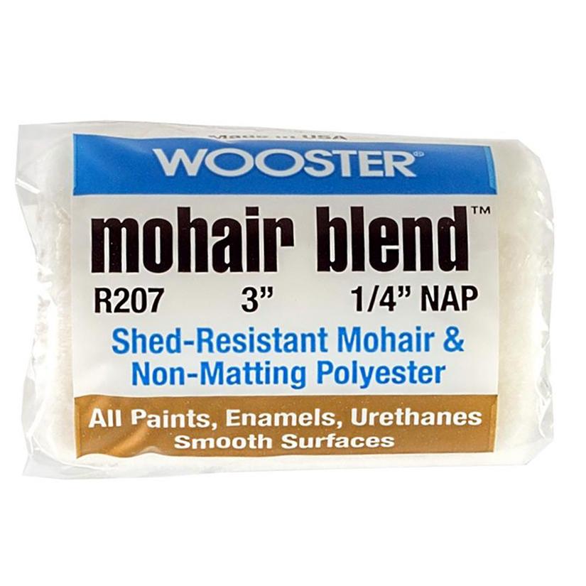 1/4" Wooster R207 Mohair Blend Professional Roller Cover