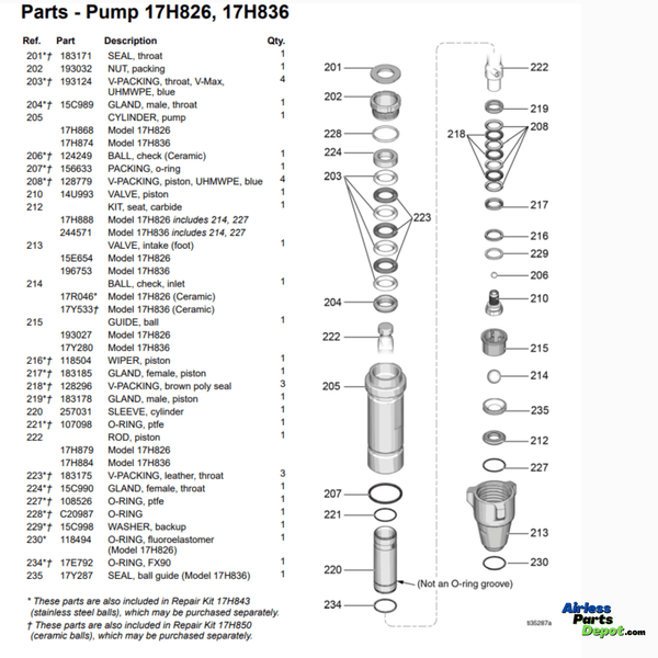 17H836 Ironman Pump Kit