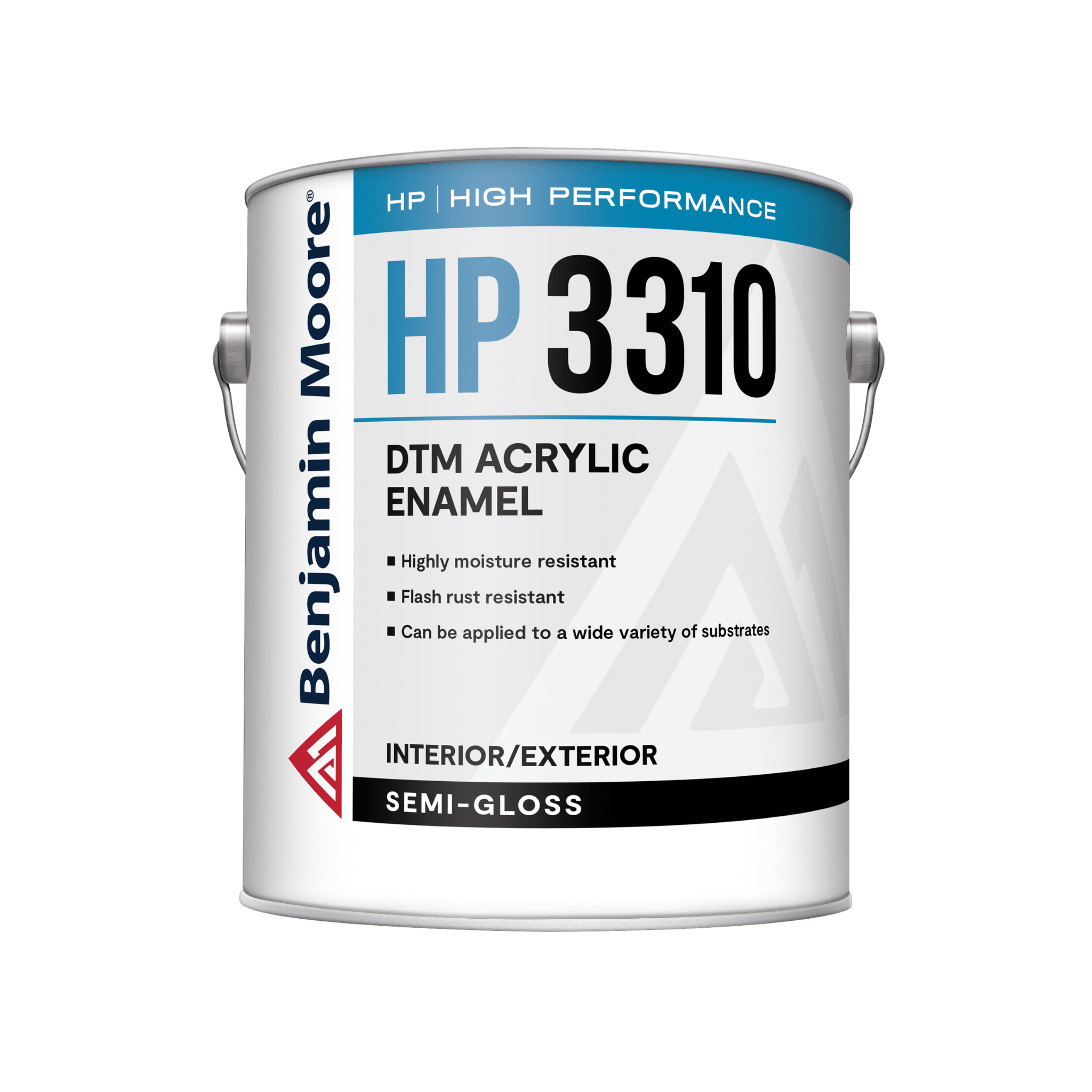 BENJAMIN MOORE DTM ACRYLIC ENAMEL SEMI GLOSS