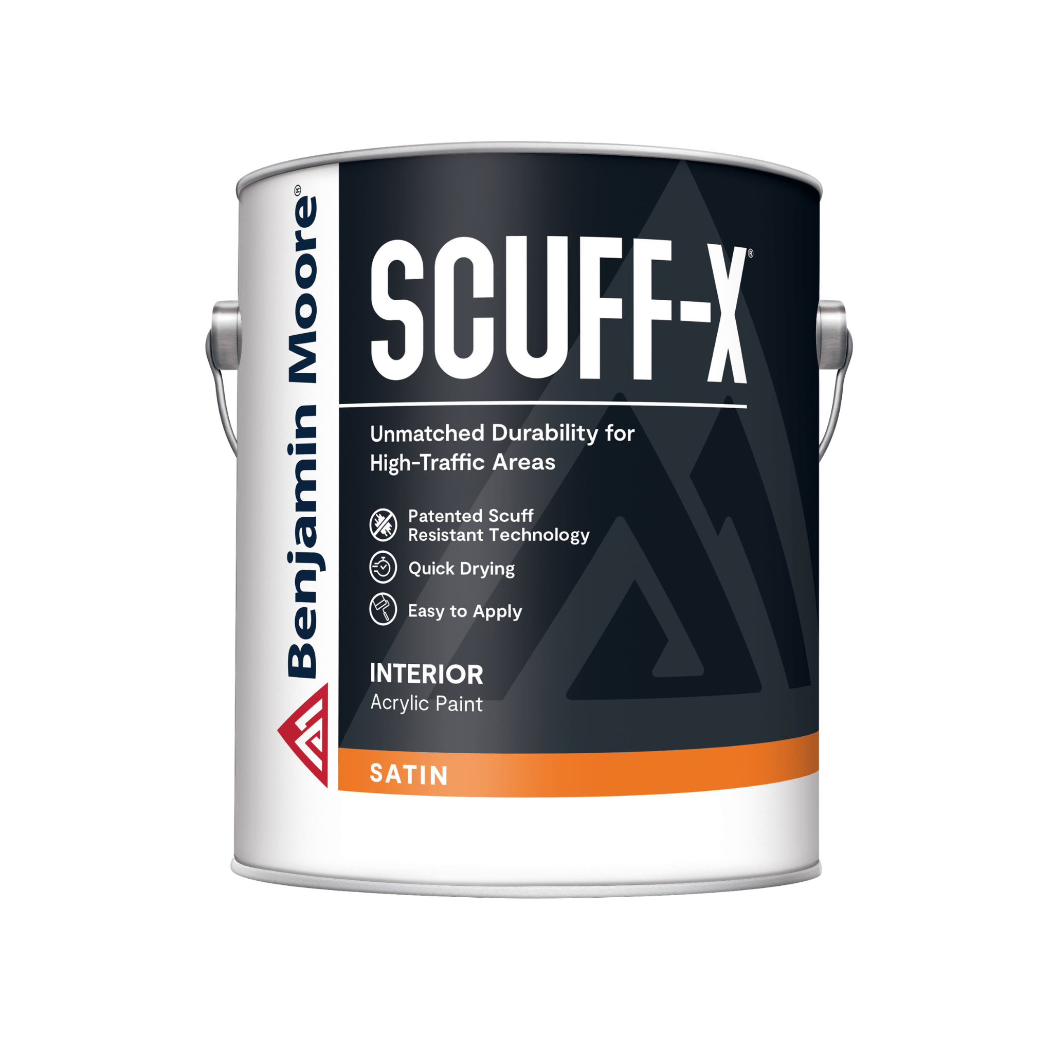 BENJAMIN MOORE SCUFF X SATIN FINISH