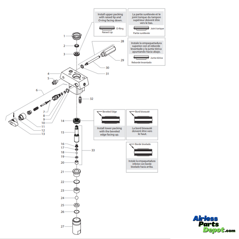 0532468A Fluid Section Assembly (Cart)
