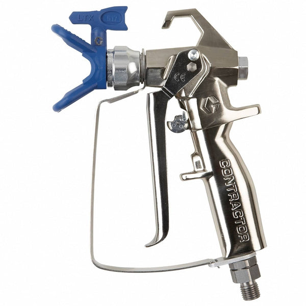 Contractor Airless Spray Gun, 4 Finger Trigger, RAC X 517 SwitchTip