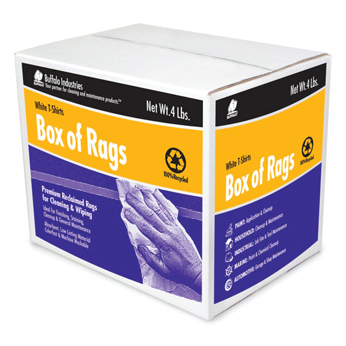 White Premium Reclaimed Box Rags