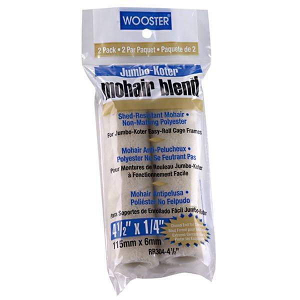 Wooster RR304 Jumbo-Koter Mohair Blend Mini-Roller Cover, 2-Pack