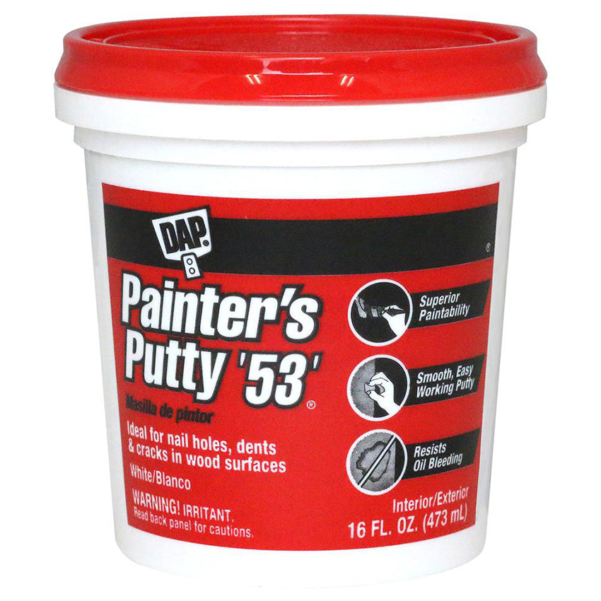 Dap White #53 Painter's Putty Professional Painter’s Putty