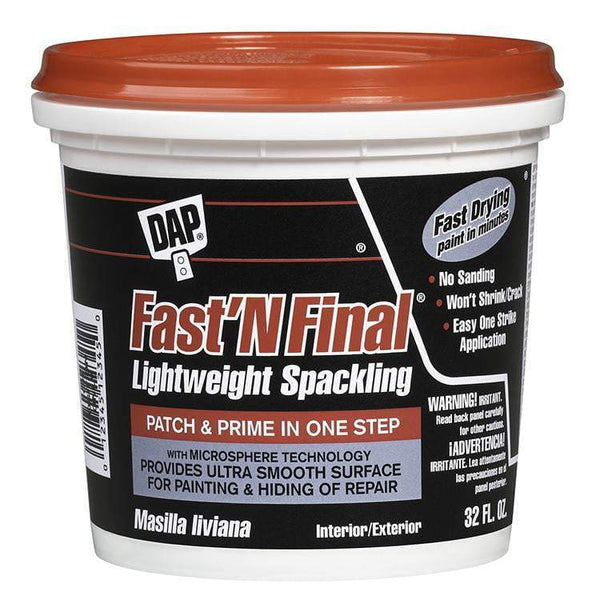 Fast & Final Int/Ext Spackle Quart