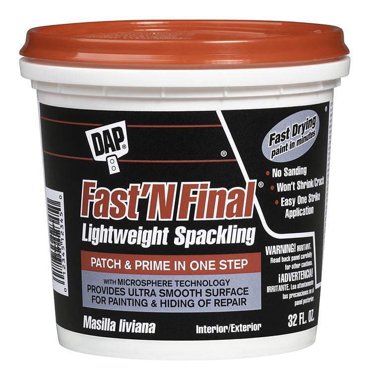 Fast & Final Int/Ext Spackle Quart