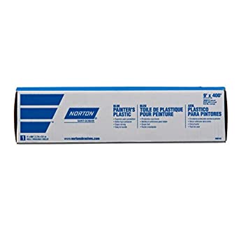 Norton Painters Plastic 9ft X 400ft  .31mil