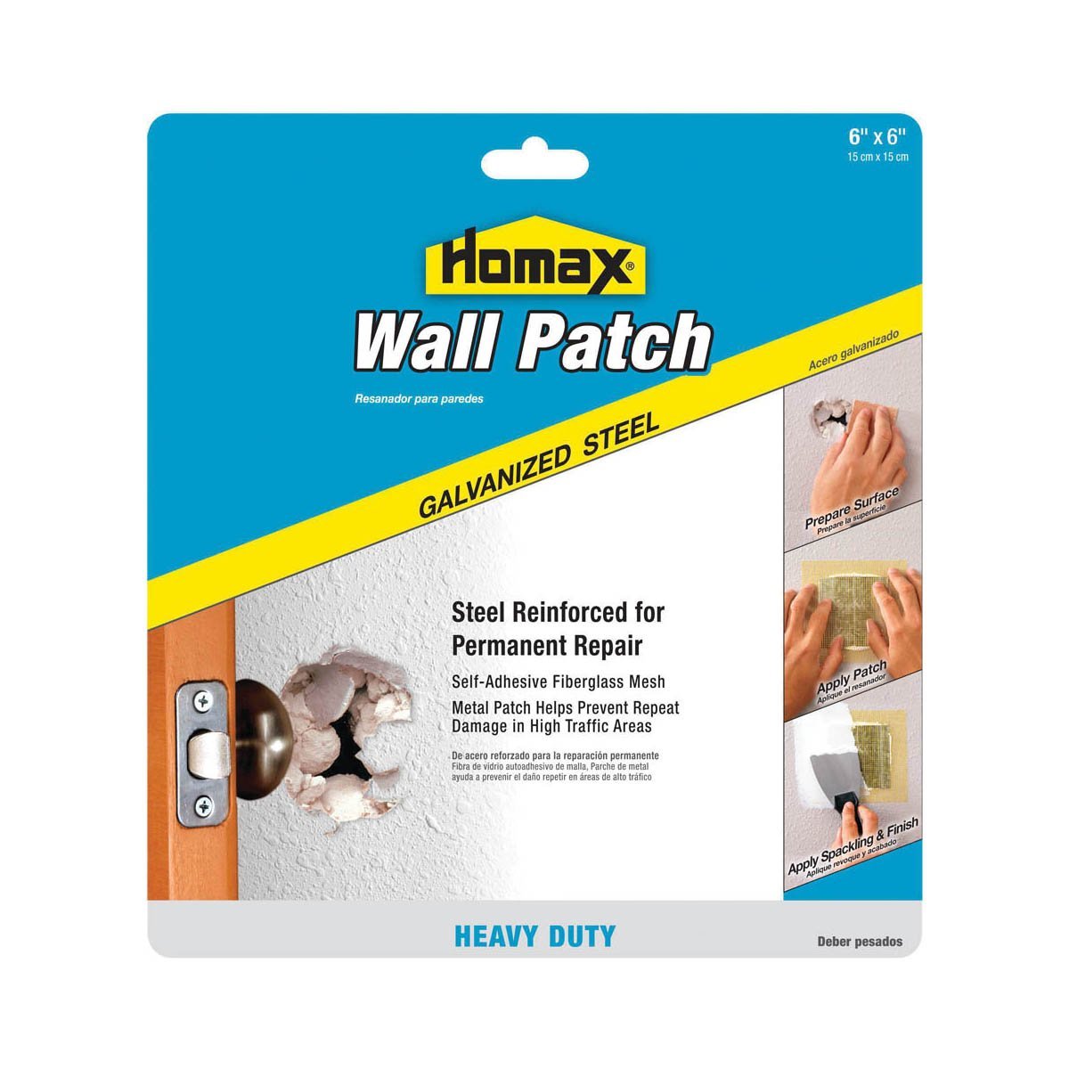Wall Patch with Adhesive Mesh