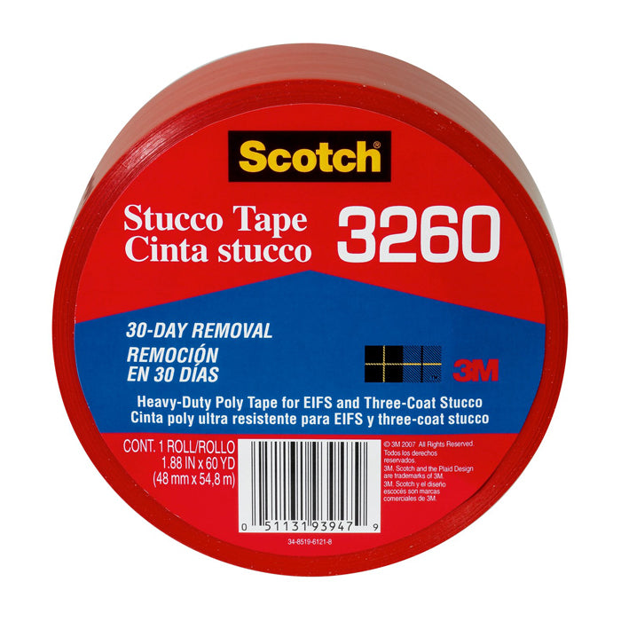Scotch 3260 1.88" Red Stucco Tape