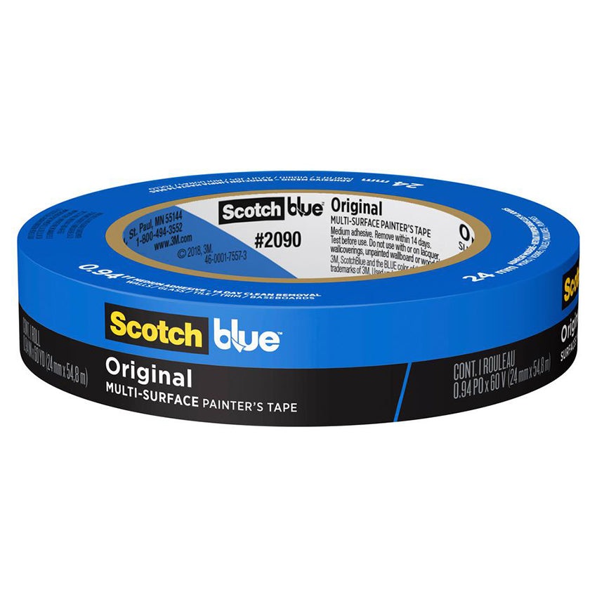 Scotch 2090 1" Blue Masking Tape