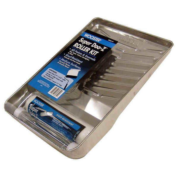 9" x 3/8" R905 Super Doo-Z Shed-Resistant Roller Cover Kit, 3-Piece