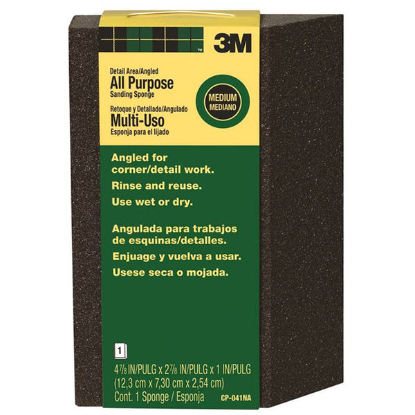 ANGLED SANDING SPONGE MEDIUM