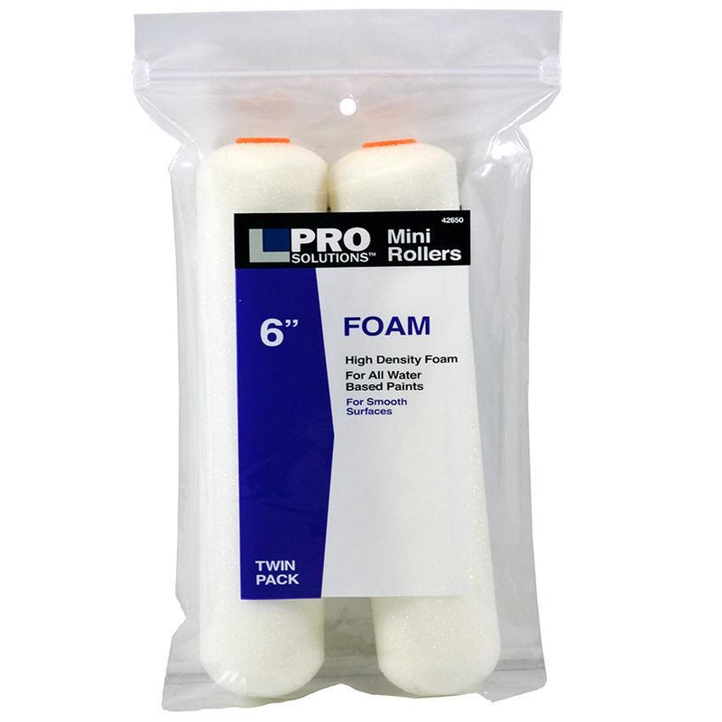 Foam MinI Roller Cover 2pk