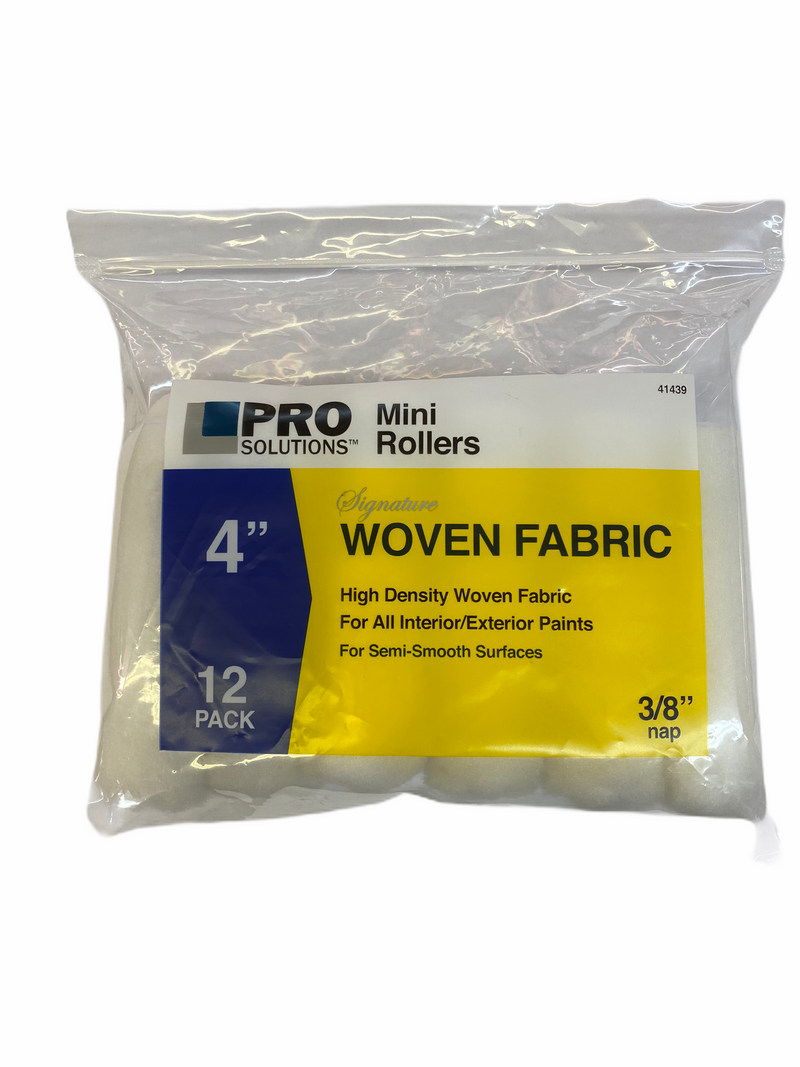 Pro Solution 4” Mini Roller Cover 12pk