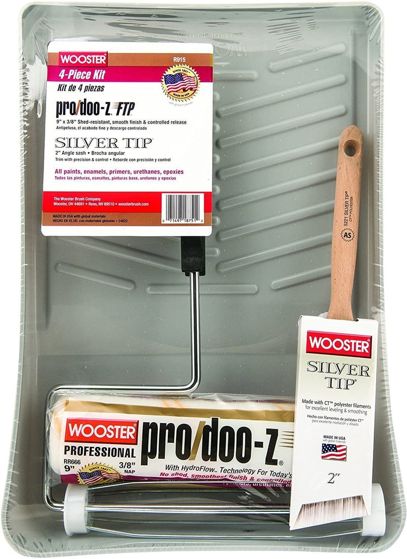 Wooster 4pcs Paint Kit