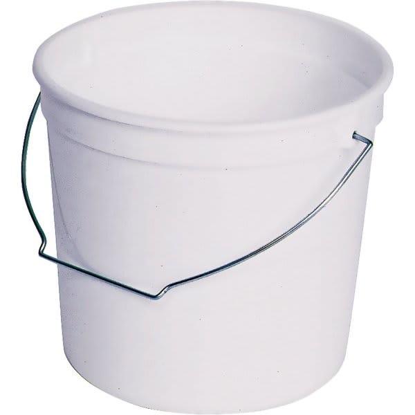 Encore 2.5 Qt White Plastic Pail