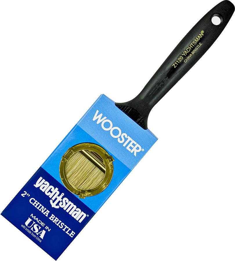 Wooster Z1120 Yachtsman White China Flat Sash Paint Brush