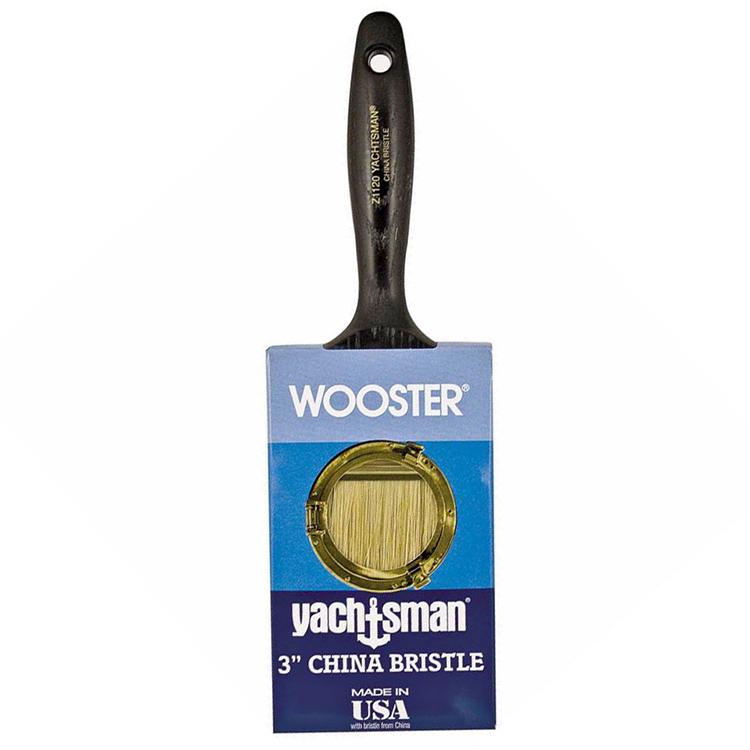 Wooster Z1120 Yachtsman White China Flat Sash Paint Brush