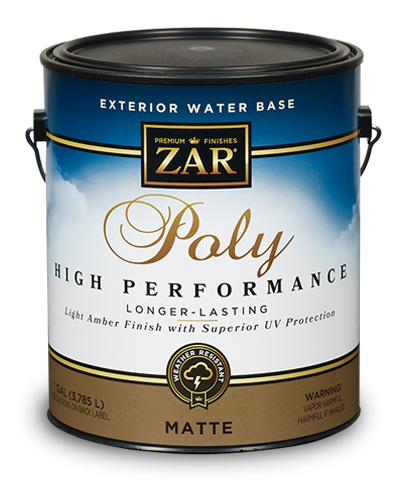 ZAR® Exterior Water Base Poly High Performance